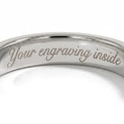 Oxford dobbelt halo oval ring