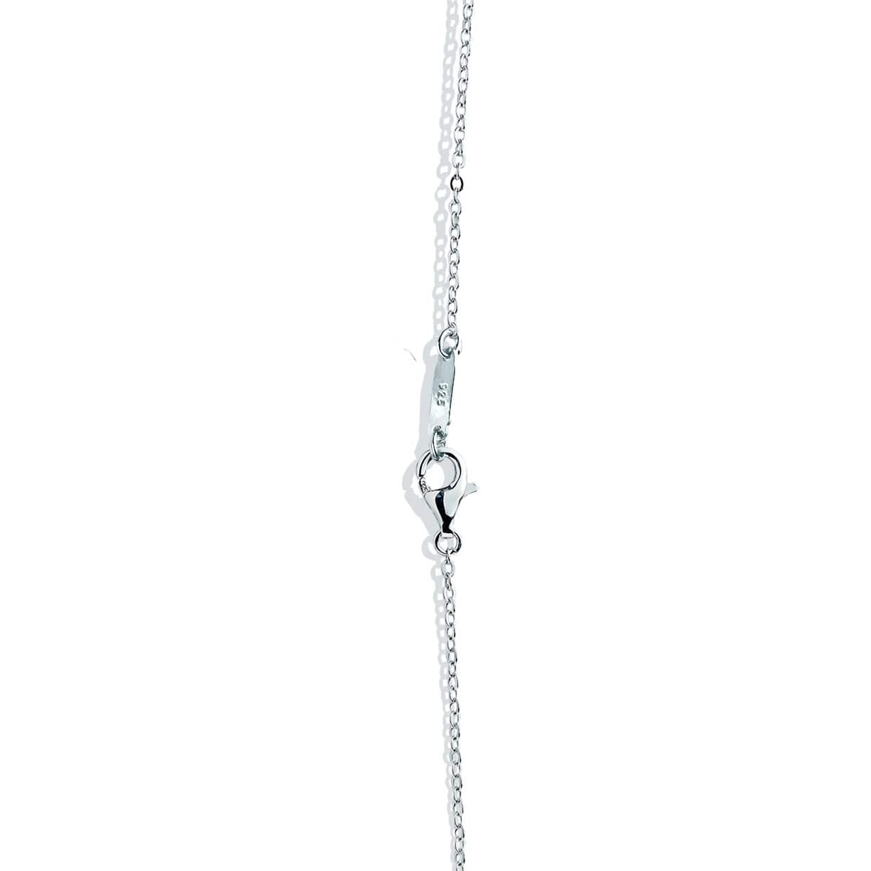 Loving hjerte halskæde i sterlingsølv